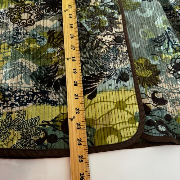 Multiples Women's Reversible Size 1X Open Front Light Weight Mid Length Jacket - Picture 15 of 16